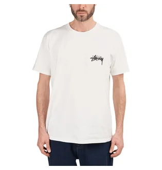 Stüssy Fuzzy Dice Tee (Weiss)