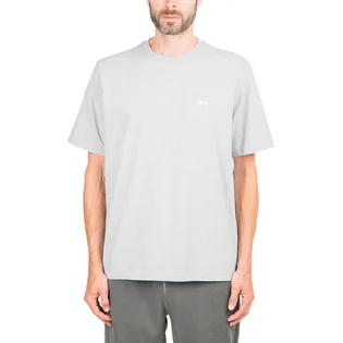 Stüssy Stock Logo Crew T-Shirt (Grau)