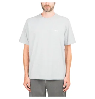 Stüssy Stock Logo Crew T-Shirt (Grau)