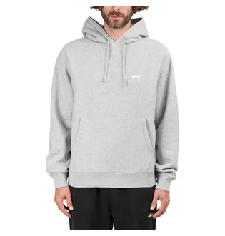 Stüssy Stock Logo Hood (Grau)
