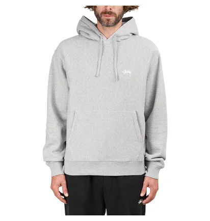 Stüssy Stock Logo Hood (Grau)