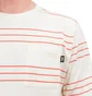 Stüssy Trinity Stripe Crew Longsleeve (Natural)