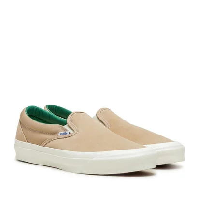 Vans Vault OG Classic Slip-On LX (Beige / Weiß)
