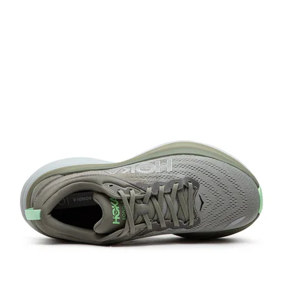 HOKA Bondi 8 (Oliv / Grau)