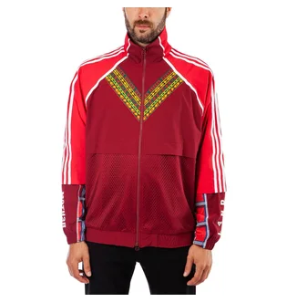 adidas x Pharrell Williams HU Tracktop (Dunkelrot)