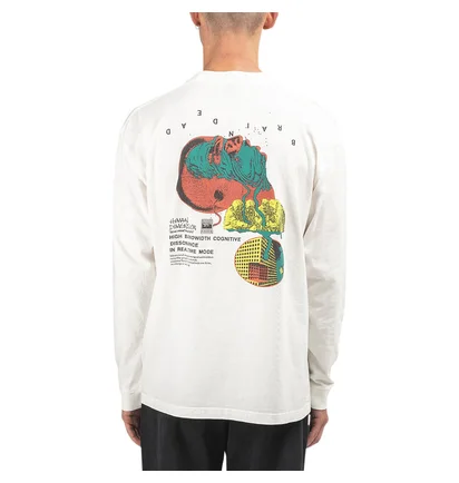 Brain Dead Human Dimension Longsleeve (Weiß)