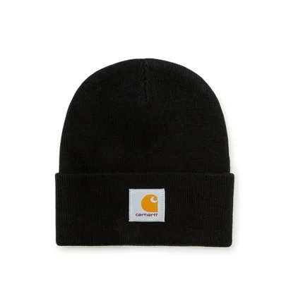 Carhartt WIP Short Watch Hat (Schwarz)