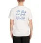 Clae x Lucas Beaufort T-Shirt (Weiß / Blau)