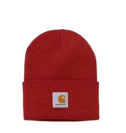 Carhartt WIP Acrylic Watch Hat (Rot)