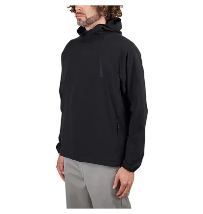 Snow Peak Breathable Quick Dry Anorak (Schwarz)