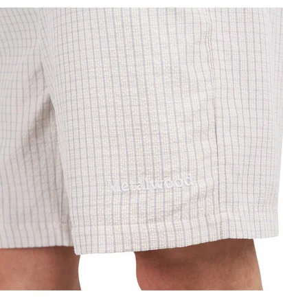 Metalwood Textured Caddie Shorts (Beige)