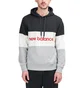 New Balance MT93545 BKW Athletics Stadium Hoodie (Schwarz / Weiss / Grau)