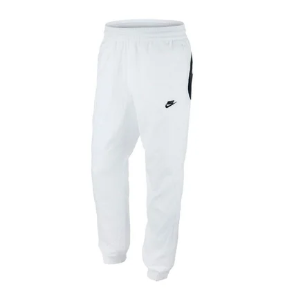 Nike NSW Swoosh Woven Pants (Weiß / Schwarz)