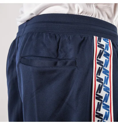 Nike NSW Taped Poly Shorts (Dunkelblau / Weiß)