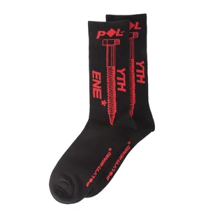 Polythene* Optics Nails Socks (Schwarz)