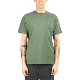 Stone Island Fissato DYE Treatment T-Shirt (Dunkelgrün)
