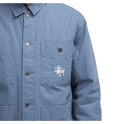 Stüssy Quilted Chore Coat (Blau)