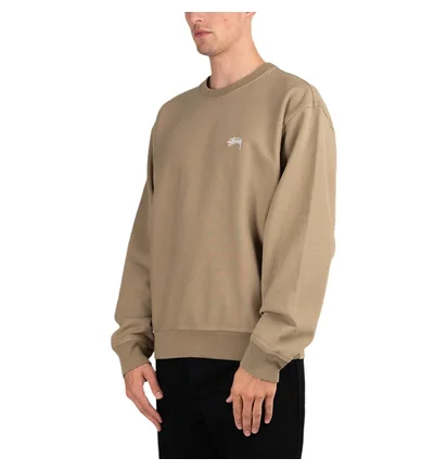 Stüssy Stock Logo Crew (Khaki)
