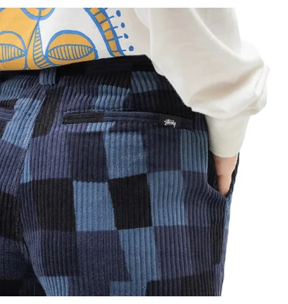 Stüssy WMNS Gable Trouser (Navy / Schwarz)