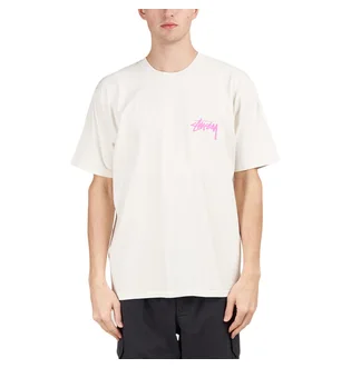 Stüssy Young Moderens Pig. Dyed Tee (Weiss)