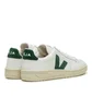 Veja V-12 Leather (Weiß / Grün)