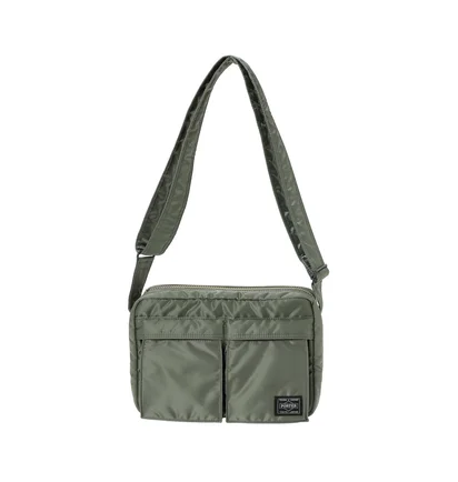 Porter by Yoshida Small Tanker Shoulder Bag (Oliv)
