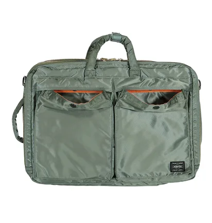 Porter by Yoshida Tanker 3Way Briefcase (Oliv)