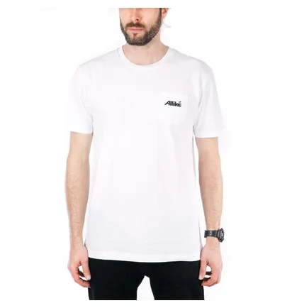 Allike T-Shirt Pocket Tee 'Planetary Expansion' (Weiß)