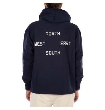 Champion x Beams Reverse Weave Terry Hooded Sweat (Navy)