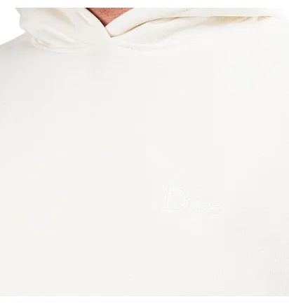 Dime Classic Small Logo Hoodie (Cream)