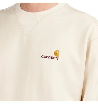 Carhartt WIP American Script Sweatshirt (Sand)
