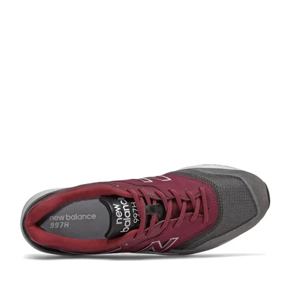 New Balance CM997 HEL (Grau / Rot)