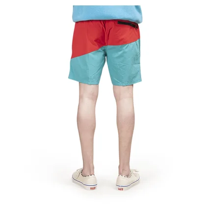 Aimé Leon Dore Color Blocked Hiking Shorts (Rot / Blau)