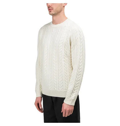 Norse Projects Arild Rope Cable Pullover (Creme)