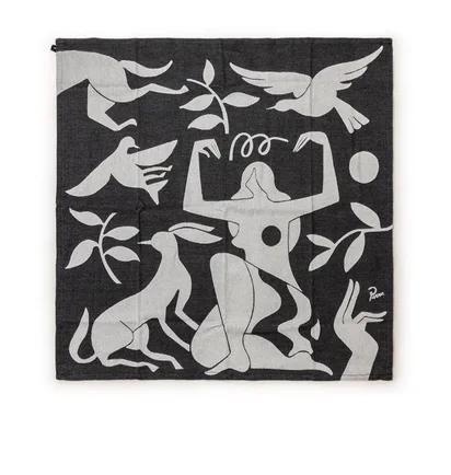 Parra Earth Mother Kitchen Towel 2Pack (Schwarz)