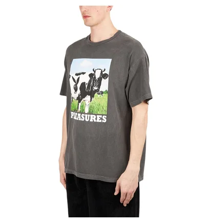 Pleasures x Playboy Moo T-Shirt (Grau)