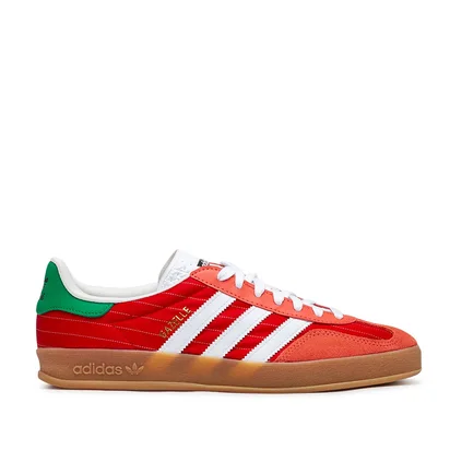 adidas Gazelle Indoor (Rot / Weiß / Grün)