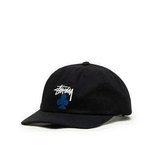 Stüssy Stock Club Low Pro Cap (Schwarz)