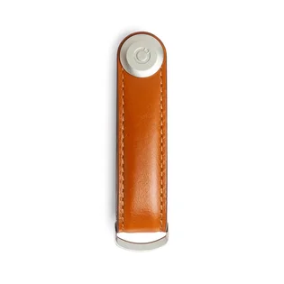 Orbitkey Leather Key Organiser (Hellbraun)