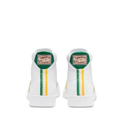 Converse Pro Leather 'Celtics' (Weiß / Gelb / Grün)