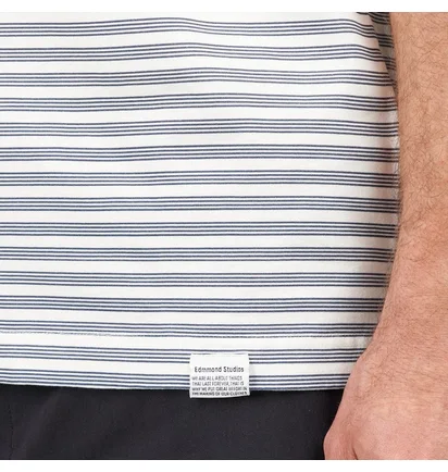 Edmmond Studios Knox Stripes Tee (Navy)