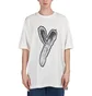 adidas Y-3 Graphic Logo Short Sleeve Tee (Weiß)