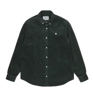 Carhartt WIP Madison Cord Shirt (Dunkelgrün)