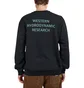 Western Hydrodynamic Research Worker Fleece Crew (Schwarz)
