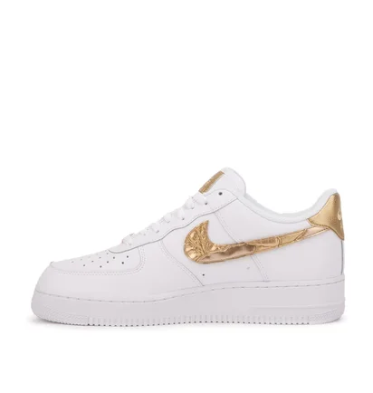 Nike Air Force 1 Low CR7 “Golden Patchwork” (Weiß / Gold)