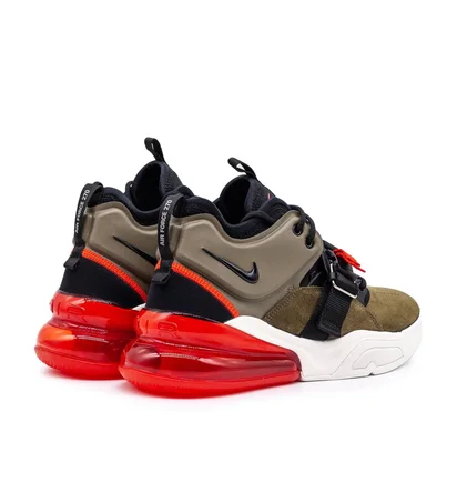Nike Air Force 270 “Medium Olive” (Olivgrün / Schwarz / Red)