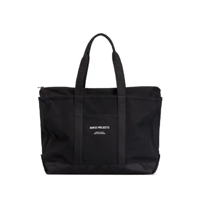 Norse Projects Stefan Canvas Bag (Schwarz)