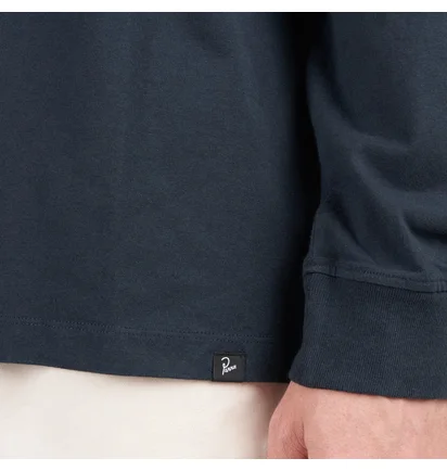 Parra Sad Cat System Bird L/S T-Shirt (Navy)