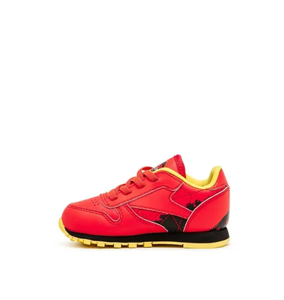Reebok Infants x Jurassic Park CL Leather (Rot / Gelb)