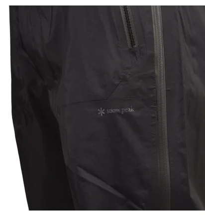 Snow Peak 2.5 Layer Rain Pants (Schwarz)